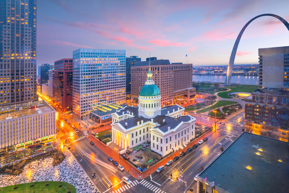 St. Louis, Missouri skyline